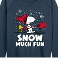 thumbnail image 3 of Peanuts - Charlie Brown Women's Winter Fleece Pullover Long Sleeve Shirts, 3 of 6