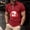Red, variant on Light Long Sleeve Shirt Periwinkle Shirt Yoga Shirt Men Workout Tops T Shirts Mens T Shirt Loose Fit Workout Short Sleeve Rib Cage Long Sleeve Slim Fit Turtle Neck Athletic Sleeve Lady Athletic Shirt