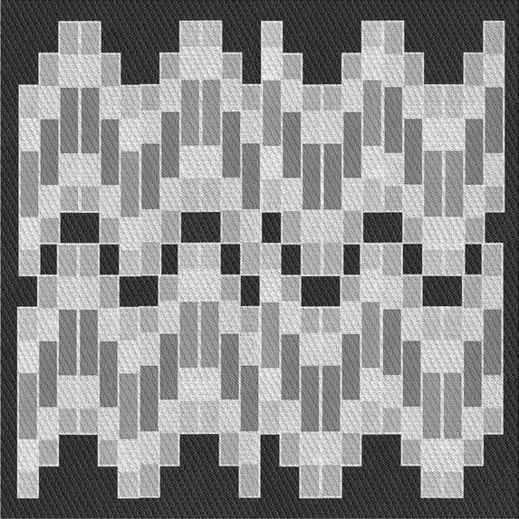 Ahgly Company Machine Washable Indoor Square Transitional Gray Area Rugs, 4' Square