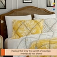 thumbnail image 5 of Color Sense 100% Cotton Printed Quilt Percale Set, Soft & Luxurious Feel, 3-Piece Percale Set King Landour, 5 of 9