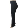thumbnail image 5 of Basic Editions Women Solid Mid Harem Full Slim-Leg Pants, 5 of 5