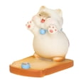 thumbnail image 3 of Milaget Support de Cellulaire Animal Mignon en Résine pour Bureau Décoration Maison Forme de Chat Blanc, 3 of 9