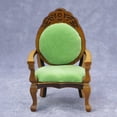 thumbnail image 4 of Cheers.US 1:12 Scale Miniature Vintage Single Sofa Chair Furniture for Living Room Bed Room Kitchen Miniature Furniture Figures Accessory, 4 of 6