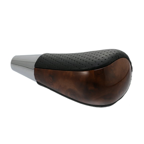 Unique Bargains Car Auto Automatic Gear Stick Shift Knob for Toyota RAV4 Camry Corolla Black Brown Wood Grain