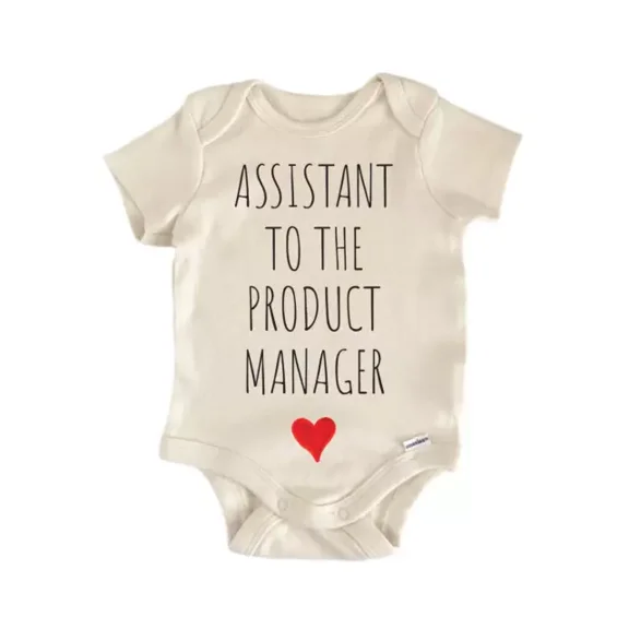 Assistant To The Product Manager Baby Boy Girl Clothes Bodysuit Cute Newborn Cute Baby Onesie, BABY BODYSUIT LAT 4424