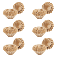 thumbnail image 1 of 600 Pcs 1-4 Cup Basket Coffee Filters Basket Filters Disposable Paper Coffee Filters for Home Office Use Brown, 1 of 8