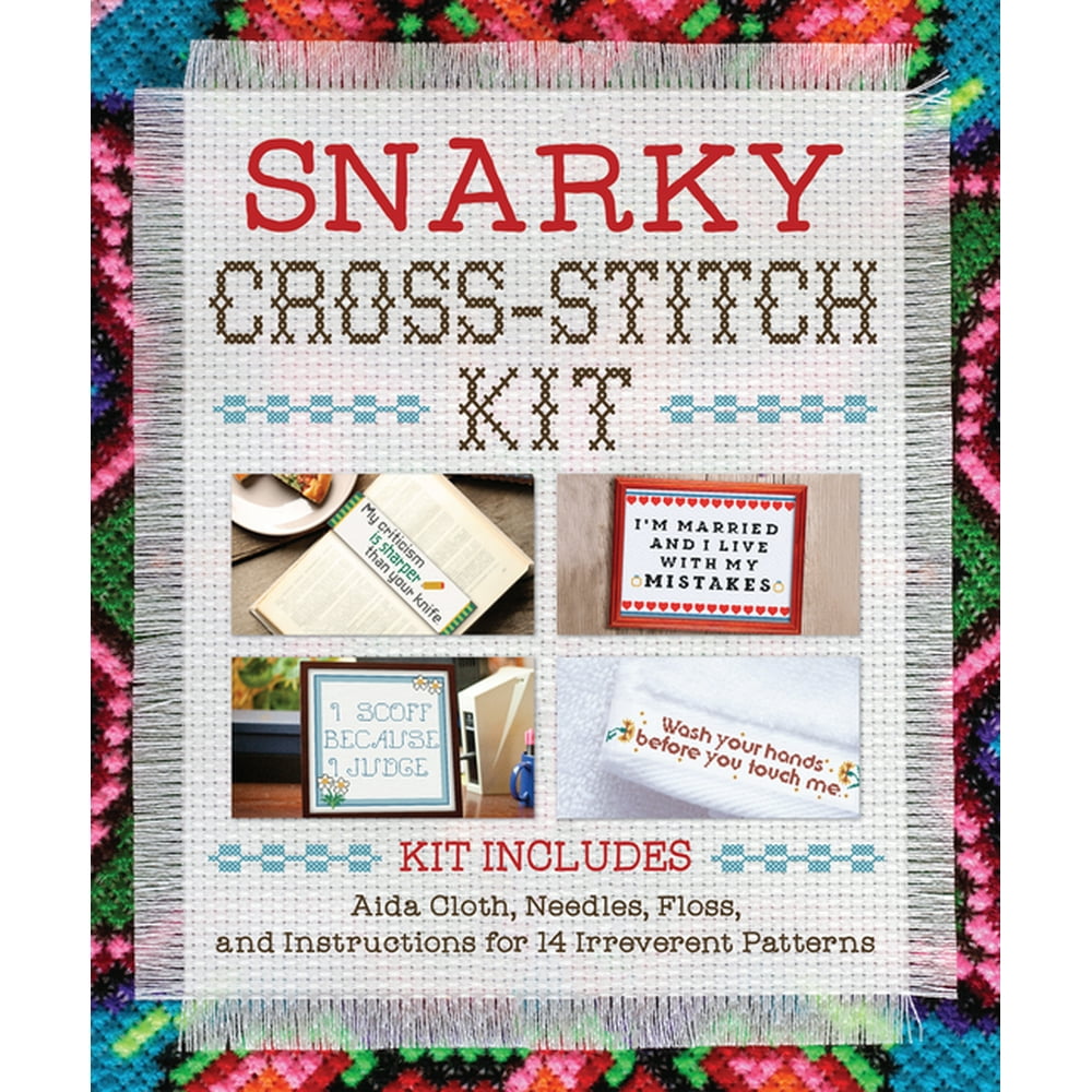 Snarky Cross Stitch Box Kit
