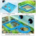 thumbnail image 3 of 2-Pakc Fish Feeding Ring with Suction Cup, Floating Food Feeder for Aquarium, Easy to Install, Ideal for Guppy, Betta, Goldfish & More, 3 of 5