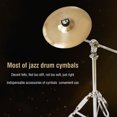 thumbnail image 4 of 10 Pcs Coussinets en Feutre pour Instruments de Musique Jazz Drum Cymbal Gris, 4 of 8