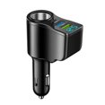 thumbnail image 1 of Car Cigarette Lighter Splitter with 4 Ports & Voltage Display, Fast Charge 4 Devices Simultaneously, Power GPS, Vacuums, and Portable Fridges, 1 of 8