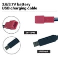 thumbnail image 3 of 3.7V USB Charger Cable with JST 2 Pin Plug for RC Toys - Compatible with Plane Remote Control Universal 3.7V Lipo Battery, 3 of 6