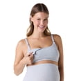 thumbnail image 3 of Ingrid & Isabel For Every Belly Women's Maternity & Nursing Cotton Jersey Bralette, SizesS-4XL, 3 of 10