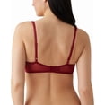 thumbnail image 2 of Wacoal Women's Dramatic Interlude Embroidered Unlined Underwire Bra, Deep Red, 38DD, 2 of 3