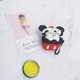 thumbnail image 3 of Estuche para Airpods 1 y 2, accesorios para Airpods, funda de silicona Kawaii con diseño de cupcakes y ratón a prueba de golpes compatible con Apple AirPods Wireless Ch, 3 of 5