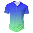 thumbnail image 4 of Njoeus Golf Shirts For Men Muscle Shirts For Men Mens Golf Shirts Gradient Short Sleeve Collared Classic Golf Tennis T Shirts Casual Active Work Tee Shirts S-5Xl（Available In Big & Tall) Black Sports, 4 of 5