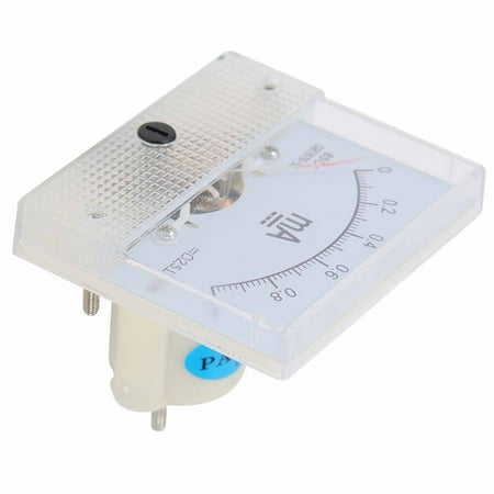 

Current Measuring Meter ABS Lightweight Pointer DC Ammeter 85C1-A DC 0~1MA For Power Distribution Cabinet