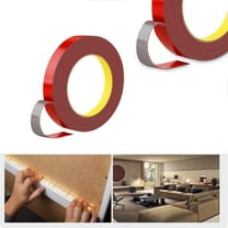 DAMAI Double Sided Tape Heavy Duty 3M VHB, 0.31" x 82 ft Adhesive Foam Tape,Strong Adhesive Waterproof Mounting Tape for Automotive, LED Strip Lights, DIY Home Decor