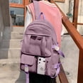 thumbnail image 1 of College Style Foreign Trade Backpack For Women Korean Version Student Bag Elementary And Middle School Students School Bag Nylon Cloth Large Capacity Backpack, 1 of 6