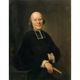 thumbnail image 3 of Johann Melchior Wyrsch 20x24 Black Modern Framed Museum Art Print Titled - Portrait of Jean Baptists Joseph Bollar (1771), 3 of 5