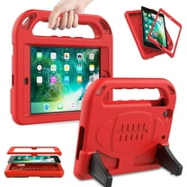 AVAWO Kids Case for iPad Mini 1 2 3 (Just fit Mini 1/2/3, Not Fit Mini 4/5)- Built-in Screen Protector Light Weight Shockproof Kids Cover for 7.9" iPad Mini 1st & 2nd & iPad Mini 3rd Generation - Red
