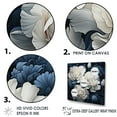 thumbnail image 3 of Designart "Pale Azure Carnation Composition V" Carnations Wall Decor, 3 of 7