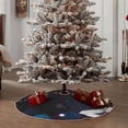 thumbnail image 4 of Disketp 2025 Happy New Year 2 Christmas Tree Skirt, Christmas Tree Decorations, Christmas Decor, Tree Mat Decoration(30-48IN)-30", 4 of 6