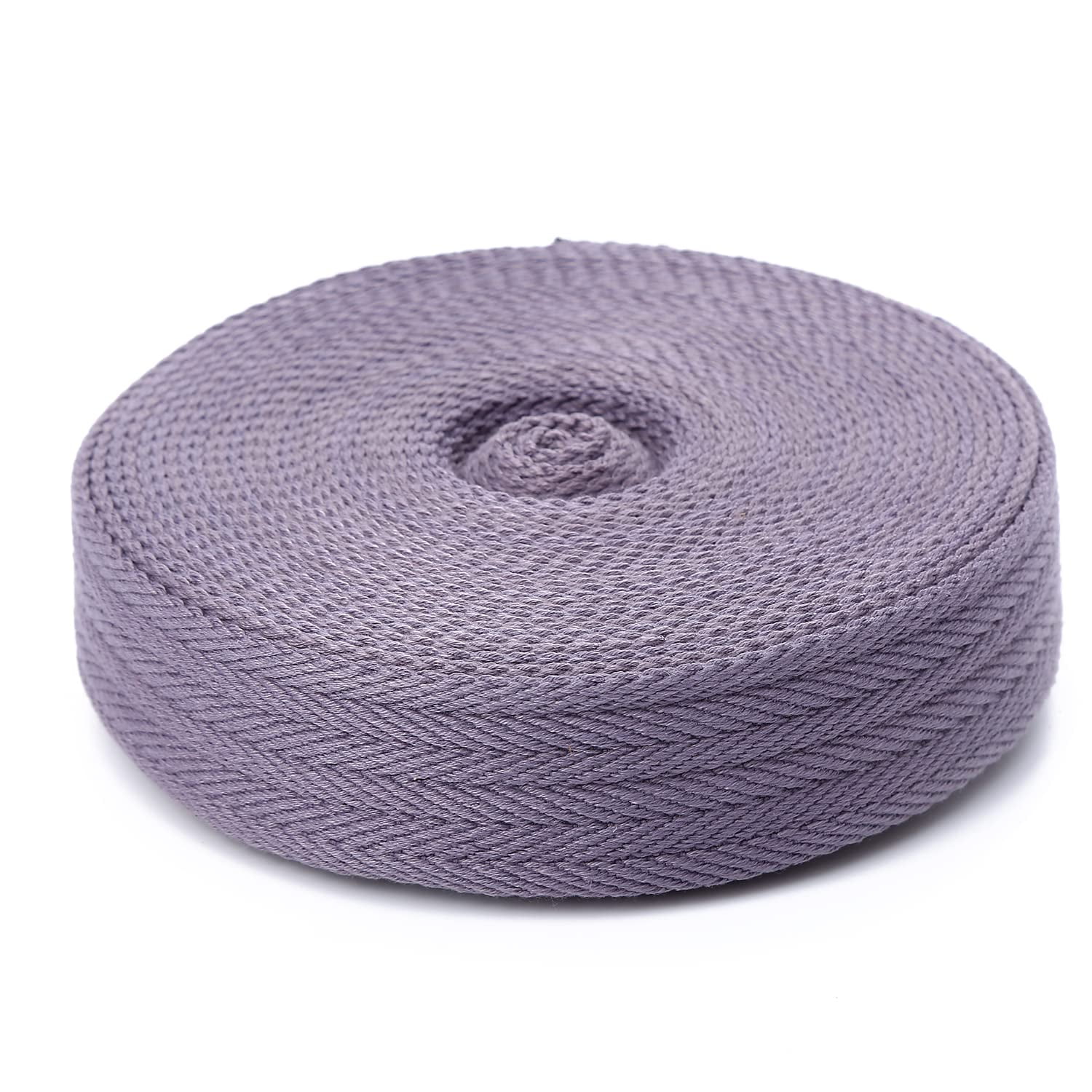 Natural Heavy Cotton bing Straps, 1.5 Inch Wide Heavy Duty Cotton