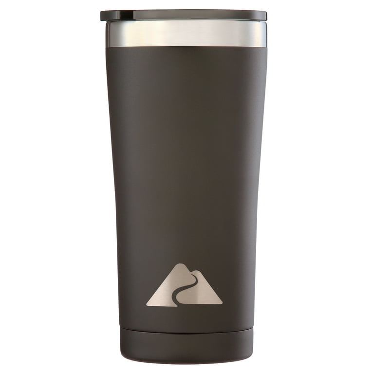 Ozark Trail Vacuum-Insulated Stainless Steel Tumbler 22 oz Black