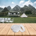 thumbnail image 1 of 3Pcs Parasol Umbrella Hole Ring And Cap Set, Table Umbrella Fit for Outdoors Rv Transparent Color, 1 of 8