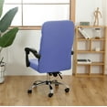 thumbnail image 6 of Ycandiee Office Chair Covers, Stretch Computer Chair Cover, Boss Chair Slipcovers, Office Chair Cover with Durable Zippe, 6 of 7