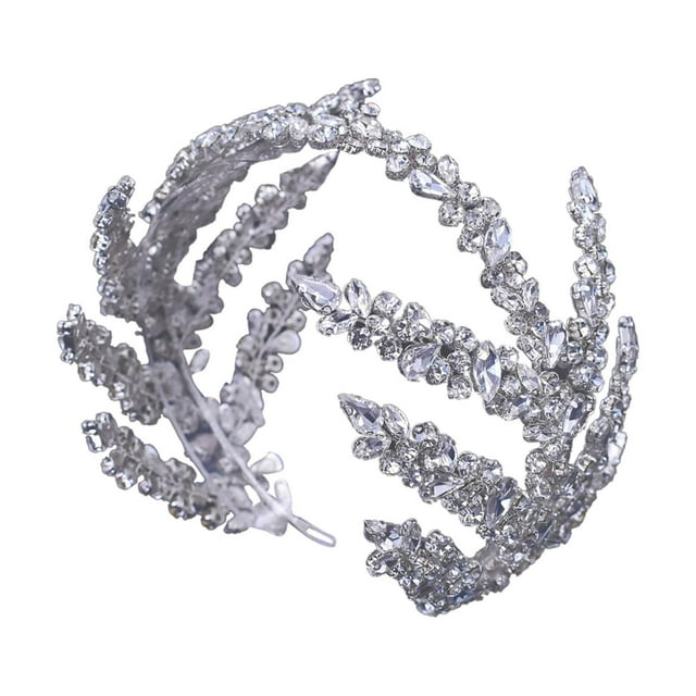 Diadema con de imitación, banda para el cabello nupcial hermosa, femenino, para novias, , cumpleaños, jinwen Diadema de boda nupcial