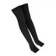 thumbnail image 4 of Calcetines largos para mujer por encima de la rodilla hasta el muslo, suaves y calentadores de piernas para mujer Negro, 4 of 9