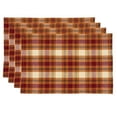 thumbnail image 3 of Fennco Styles Harvest Plaid Design 100% Cotton Table Linen, 3 of 5
