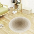thumbnail image 5 of Round Carpet, Living Room Sofa Coffee Table Bedside Mat, Soundproof Non-Slip Floor Cushion for Bedroom, Comfortable, Easy to Clean and Maintain, 5 of 6