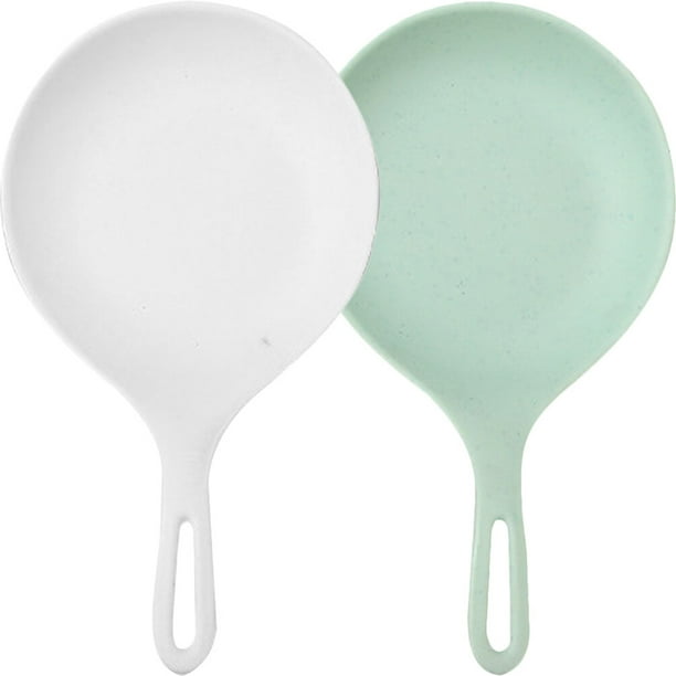ColoMX 2 piezas que sirven platos livianos platos para servir una bandeja grande para ensalada de postre de pasta de bistec
