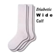thumbnail image 4 of Sierra Socks Men's Diabetic Combed Cotton Crew Socks, Wide Calf Socks for Men, Cotton Crew Socks for Men, 2-Pair Pack, 4 of 5
