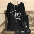thumbnail image 2 of Cute Black Crop Tops for Women Womens T Shirts Graphic Tees Vintage Summer Clothes for Young Women 2025 Vacation, 2 of 5