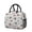 Alien UFO White, variant on Alien UFO Teal Pattern Insulated Leakproof Lunch Box for Work, Lunch Bag for Women Men, Loncheras Para Mujer for Beach Travel Picnic Camping