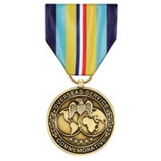 Multicolor Full Size Overseas Service Commemorative Medal