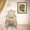 thumbnail image 3 of Spina, Phyllis 12x14 Gold Ornate Wood Framed with Double Matting Museum Art Print Titled - Meditative Ideas 1, 3 of 4
