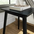 thumbnail image 4 of Plank+Beam 20" Mid Century Modern Rectangular Side Table, Solid Wood End Table for Living Room, Black, 4 of 8