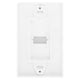 thumbnail image 4 of Placa de pared con interfaz Multimedia HD 4K, placa de pared AV de fácil instalación con Cable para cine en casa, 2 uds., 4 of 5