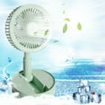 thumbnail image 4 of Harpi Desk Fans Small Quiet, Battery Operated Portable Foldable Standing Fan Rechargeable USB Personal Floor Fan with Adjustment Height Fans on Sale and Clearance, 4 of 5