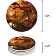 thumbnail image 1 of FMSHPON Mysterious Fairy Forest Set of 8 Round Coaster for Drinks, Absorbent Ceramic Stone Coasters Cup Mat with Cork Base for Home Kitchen Room Coffee Table Bar Decor, 1 of 6