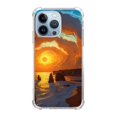 thumbnail image 1 of Sunset Coast Case Compatible with iPhone 13 Pro Max,Unique Art Design TPU Shock-proof Full Cover, 1 of 6