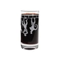 thumbnail image 3 of Godinger Silver Art Monkey Drinking Glasses Set - Set of 2 Etched Glass Tumblers, 12 oz, 3 of 4