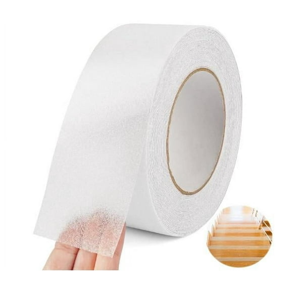 MRLESS 1 Roll Of Anti Slip Tape For Stairs And Tubs Non Slip Adhesive Strips For Indoor And Outdoor Use Safety Tape For Steps And Floors