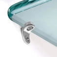 thumbnail image 4 of 10x Glass Shelf Bracket Support Right Angle Fixing Bracket with Suction Cup Base, 4 of 9