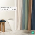 thumbnail image 7 of Cotton Blend Waffle Texture Shower Curtain, 7 of 7