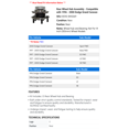thumbnail image 2 of Rear Wheel Hub Assembly - Compatible with 1996 - 2000 Dodge Grand Caravan 1997 1998 1999, 2 of 2